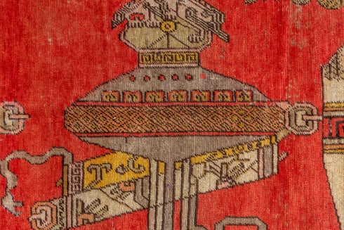 Antique Khotan Area Rug (4' x 8')